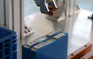 battery pack production